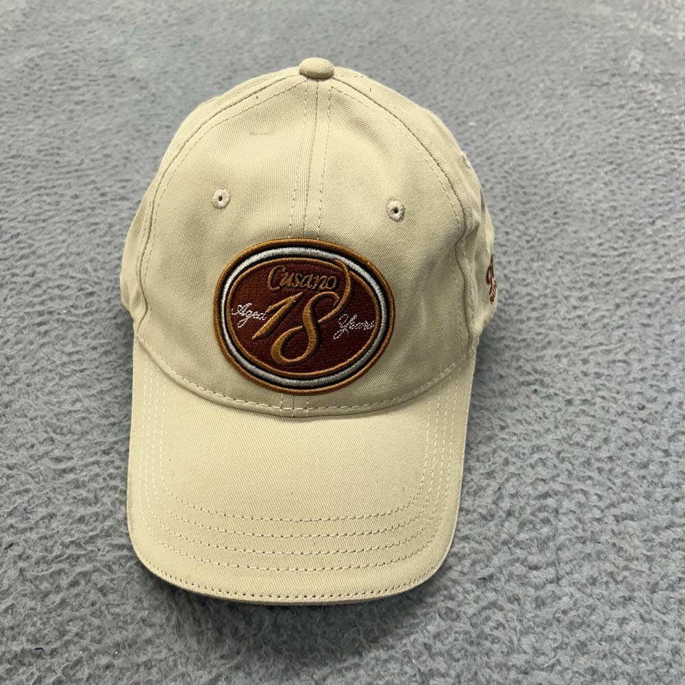 Cusano 18 Aged Cigar Hat Cap Mens One Size Strapback Fine Cigars Smoking